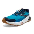 Brooks Men's Catamount 2 Trail Running Shoe, Peacoat/Atomic Blue/Rooibos, 10.5