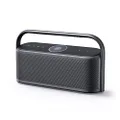 Soundcore Motion X600 Portable Bluetooth Speaker with Wireless Hi-Res Spatial Audio,50W Sound, IPX7 Waterproof, 12H Long Playtime, Pro EQ, Built-in Handle, AUX-in (Black)