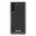 Pelican - Voyager Series - Case for Samsung Galaxy S21 5G - Holster - 18 ft Drop Protection - 6.2 inch - Clear