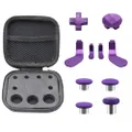 E-MODS GAMING Replacement Thumbsticks, D-pad, Paddles Trigger Buttons for Xbox One Elite Controller Series 2 & Elite Series 2 Core Controller (E-10IN1-AllPurple)