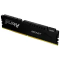 Kingston Fury Beast 16GB 6000MHz DDR5 CL40 DIMM Single Module Desktop Memory KF560C40BB-16 Black