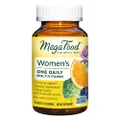 MegaFood, Women's One Daily, Daily Multivitamin and Mineral Dietary Supplement with Vitamins C, D, Folate and Iron, Non-GMO, Vegetarian, 90 tablets (90 servings)