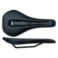 Ergon - SM Enduro Comp Ergonomic Comfort Bicycle Saddle | for All Mountain, Gravity, DH and Enduro Bikes | Mens | Small/Medium | Stealth Black