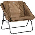 TIMBER RIDGE Oversized XL Folding Carry Mat Portable Lawn Chair for Adults Camping Patio Garden, Supports 250LBS, Ideal Gift for Pet Owner