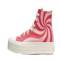 Converse Womens Chuck Taylor All Star Lift Sneakers Pink Swirl Sz 6