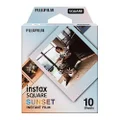 FUJIFILM Instax Square Format Film, Sunset Frame, Pack of 10, INS SQ SUNSET WW 1