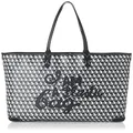 Anya Hindmarch 149839 I am a Plastic Bag Tote Motif in Recycled Canvas Women's Charcoal, charcoal, One Size