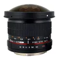 Rokinon HD8M-FX HD 8mm F3.5 Fisheye Lens for Fujifilm X-Mount Cameras
