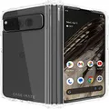 Case-Mate Google Pixel Fold Case [16 FT Drop Protection] [Wireless Charging] Tough Plus Clear Phone Case for Google Pixel Fold - Anti-Yellowing, Anti Scratch Technology, Shockproof, Slim Fit