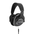 Koss Pro4S Full Size Studio Headphones, Black with Silver Trim