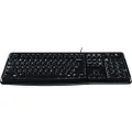 Logitech 920-002478 K120 Wired Keyboard, Black