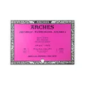 Arches Watercolor Block 14x20-inch Natural White 100% Cotton Paper - 20 Sheets of 140 lb Arches Hot Press Watercolor Paper - Arches Art Paper for Watercolor Gouache Ink Acrylic and More