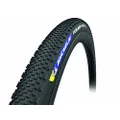 Michelin Power Gravel Front or Rear Road Bike Tire for Gravel and Asphalt, X-Miles Compound, 700 x 33C