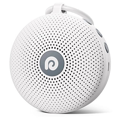 Dreamegg White Noise Machine - Portable Sound Machine for Baby Adult, Features Powerful Battery, 21 Soothing, Noise Canceling for Office & Sleeping, Therapy for Home, Travel, Registry Gift