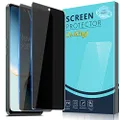 Zeking [3-Pack OnePlus Nord N30 Privacy Tempered Glass Screen Protector, Anti-Glare 9H Hardness [3D Touch][Case Friendly] [Anti Scratch][Anti-Fingerprint] Bubble Free