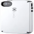 Speck Products CandyShell Glossy Case for iPhone 4/4S - 1 Pack - Carrying Case - Retail Packaging - White/Charcoal