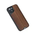 Mous - Protective Case for iPhone 13 Mini - Limitless 4.0 - Walnut - Fully Compatible with Apple's MagSafe
