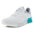 ECCO Women's Biom C4 Gore-tex Waterproof Golf Shoe, White, 11-11.5