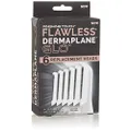 Finishing Touch Flawless Dermaplane Glo Facial Exfoliator Replacement Heads Only, Dermaplane Tool Not Included, White, 6 Count (Packaging may vary)