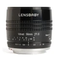 Lensbaby LB-V56BF Velvet 56" Lens for Fuji X Camera