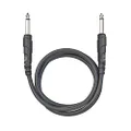 Planet Waves Classic Series 1/4 Inch to 1/4 Inch Patch Cable, 3 Feet