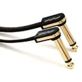 EBS PCF/PG10 Premium Gold Flat Patch Cable 3.9 inches (10 cm)