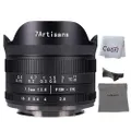 7artisans 7.5mm F2.8 II Fisheye Lens APS-C 190° Ultra Wide Angle Manual Fixed Lens, Compatible with Olympus and Panasonic M4/3 Micro 4/3 Mount Cameras