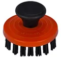 Le Creuset Nylon Cast Iron Grill Pan Brush, 3 1/4 Inches, Flame