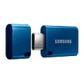 SAMSUNG Type-C USB Flash Drive, 256GB, Transfers 4GB Files in 11 Secs w/Up to 400MB/s 3.13 Read Speeds, Compatible w/USB 3.0/2.0, Waterproof, 2022, Blue (MUF-256DA/AM)