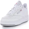 Reebok CLUB C 85 (AVL59) Sneakers, Footwear White/Footwear White/Pure Grey (FZ6011), 11 US