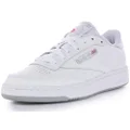 Reebok CLUB C 85 (AVL59) Sneakers, Footwear White/Footwear White/Pure Grey (FZ6011), 11 US