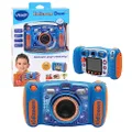 VTech 507103 Kidizoom Duo Camera 5.0|Digital Camera for Children |Electronic Toy Camera |Photos & Video for Kids Aged 3, 4, 5, 6, 7, 9 Years Old, Blue, 85.0 mm*40.0 mm*114.0 mm