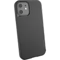 Smartish iPhone 12/12 Pro Slim Case - Gripmunk [Lightweight + Protective] Thin Cover (Silk) - Black Tie Affair