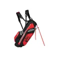 Cobra Golf 2021 Ultradry Pro Stand Bag (Black-High Risk Red), 909479-02