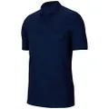 Nike Golf TW Tiger Woods Dri-Fit Camo Jacquard Polo CT3801 (Blue Void, Small)