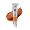 IT Cosmetics Your Skin But Better CC+ Cream, Rich - Color Correcting Cream, Full-Coverage Foundation, Hydrating Serum & SPF 50+ Sunscreen - Natural Finish - 1.08 fl oz