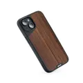 Mous - Protective Case for iPhone 14 - Walnut - Limitless 5.0 - Fully MagSafe Compatible - Wood iPhone 14 Case Shockproof