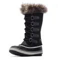 Sorel Women's Joan of Arctic Wp Snow Boots, Black, Quarry, 8.5
