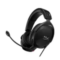 HyperX Cloud Stinger 2 – Gaming Headset, DTS Headphone:X Spatial Audio, Lightweight Over-Ear Headset with mic, Swivel-to-Mute Function, 50mm Drivers, PC Compatible, Black