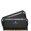 CORSAIR DOMINATOR PLATINUM RGB DDR5 RAM 64GB (2x32GB) 6000MHz CL40 Intel XMP iCUE Compatible Computer Memory - Black (CMT64GX5M2B6000C40)