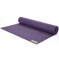 JADE YOGA - Fusion Yoga Mat - Extra thick for extra comfort (68- inch, Purple)