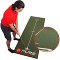 Pure2Improve Golf putting mat 80 x 237 cm, green