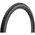 Pirelli Cinturato Gravel M Bike Tire, Mixed Gravel/Compact to Unstable, Tubeless Ready Clincher TLR, Extra Grip, Advanced Puncture/Cut Protect, (1) Tire/Black 700 x 40