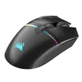 Corsair DARKSTAR Wireless MMO/MOBA Gaming Mouse - 26,000 DPI - 15 Programmable Buttons - Voltage Reducing Design - Long Battery Life - Black
