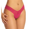 Hanky Panky Signature Lace Low Rise Thong (4911P),One Size,Venetian Pink