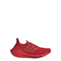 adidas Ultraboost 21 Running Shoes, Vivid Red/Vivid Red/Black, 4 US Unisex Big Kid