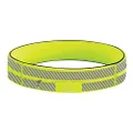 FlipBelt Zipper, Reflective Neon Yellow, Medium