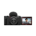 Sony ZV-1F Vlog Camera for Content Creators and Vloggers (Black)