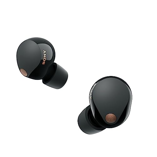 Sony WF-1000XM5 Wireless Noise Cancelling Earbuds, Bluetooth, In-ear Headphones, Mic, Up to 24 Hours Battery Life, Quick Charge, IPX4, iOS and Android Compatible - Black