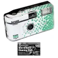 Ilford HP5 35mm B&W One-Time Single-Use Disposable Camera with Flesh (ISO-400) - 27 Exposures with Microfiber Cloth
